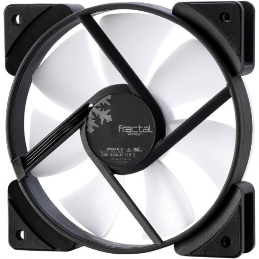 Fractal Design Prisma AL-12 Ventilador 120mm Negro/Blanco
