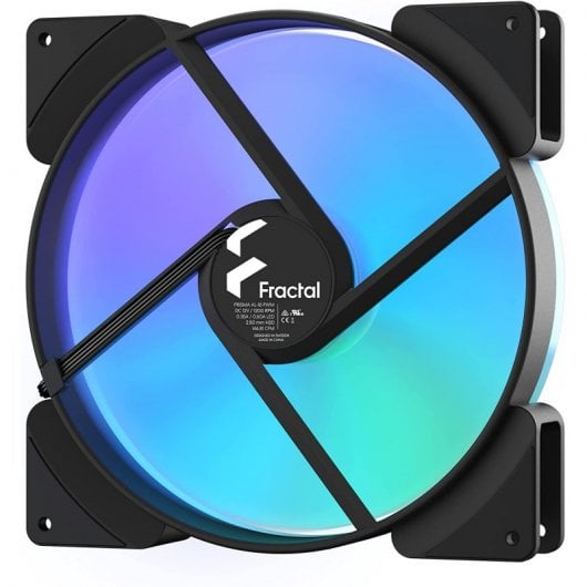 Fractal Prisma AL-18 PWM Ventilador 180mm Negro