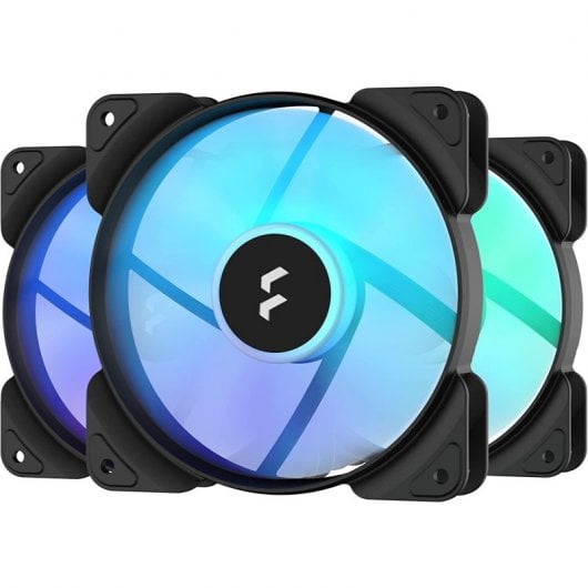 Fractal Design Aspect 12 RGB Pack de 3 Ventilateurs Noirs 120 mm