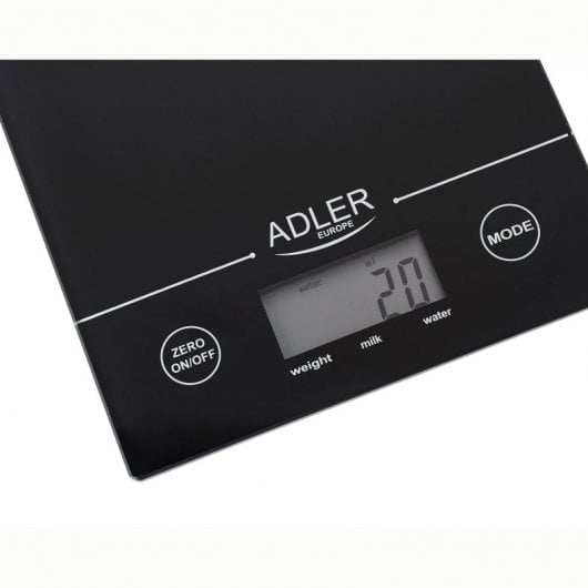 Adler AD 3138B Balança de Cozinha Preta