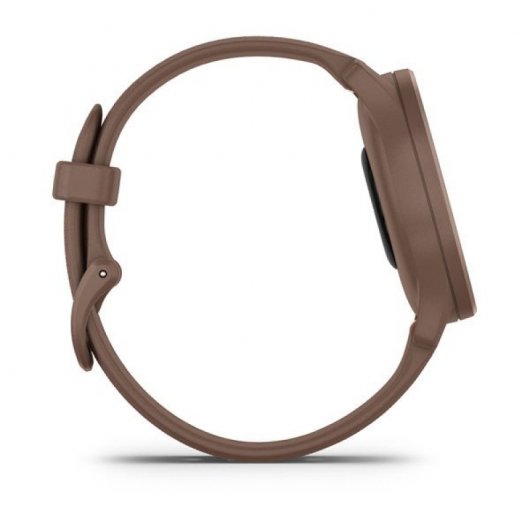 Garmin Vívomove Sport Reloj Smartwatch Cacao con Detalles en Oro Melocotón