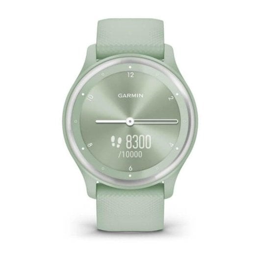 Garmin Vívomove Sport Bluetooth GPS 40mm OLED Vert Menthe Étanche 5ATM Pulsomètre SpO2