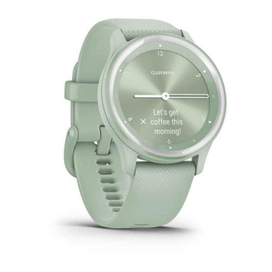 Garmin Vívomove Sport Bluetooth GPS 40mm OLED Vert Menthe Étanche 5ATM Pulsomètre SpO2