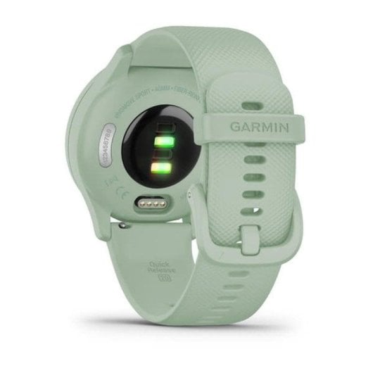 Garmin Vívomove Sport Bluetooth GPS 40mm OLED Vert Menthe Étanche 5ATM Pulsomètre SpO2