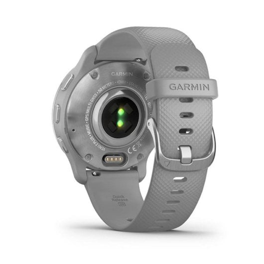 Garmin Venu 2 Plus Bluetooth GPS 43mm AMOLED Gris Étanche 5 ATM Pulsomètre SpO2 Musique