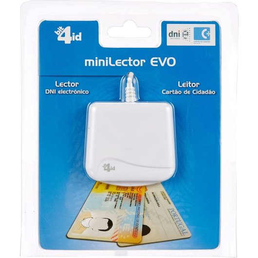 Lecteur de carte à puce Bit4id MiniLector EVO et identification ...