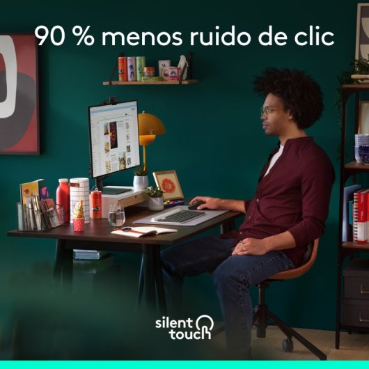 Logitech Signature M650 Ratón Bluetooth para Manos Pequeñas a Medianas, Clics Silenciosos Gris