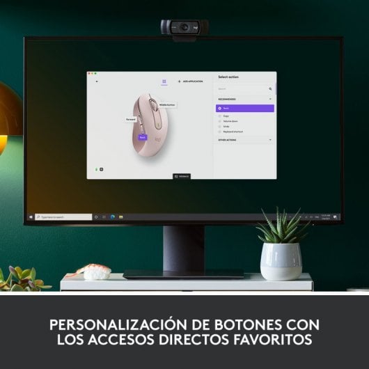 Logitech Signature M650 Maus Büro rechts RF Wireless + Bluetooth Optisch 4000 DPI (910-006254)