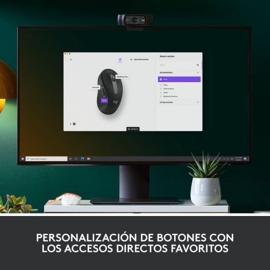 Logitech Signature M650 L Ratón Óptico Inalámbrico 2000DPI Gris