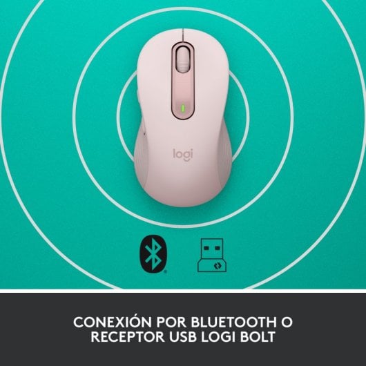 Logitech Signature M650 L mouse Mano destra RF senza fili + Bluetooth Ottico 2000 DPI