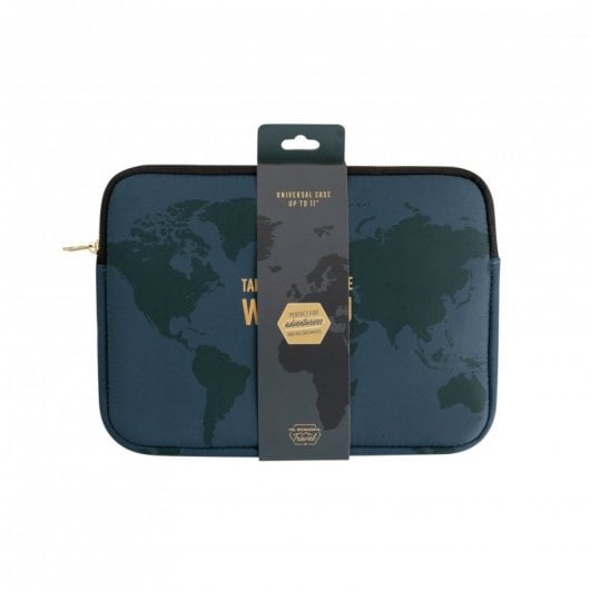 Custodia per mappa del mondo Mr Wonderful per laptop da 11".