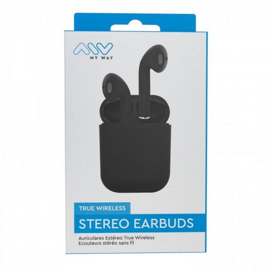 Myway Auriculares Inalámbricos Bluetooth Negros