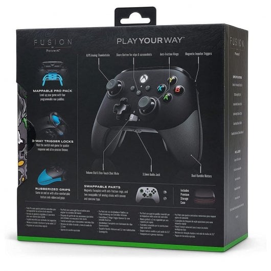 Alimenta un controller cablato Fusion Pro 2 per Xbox Series X/S/Xbox One/PC