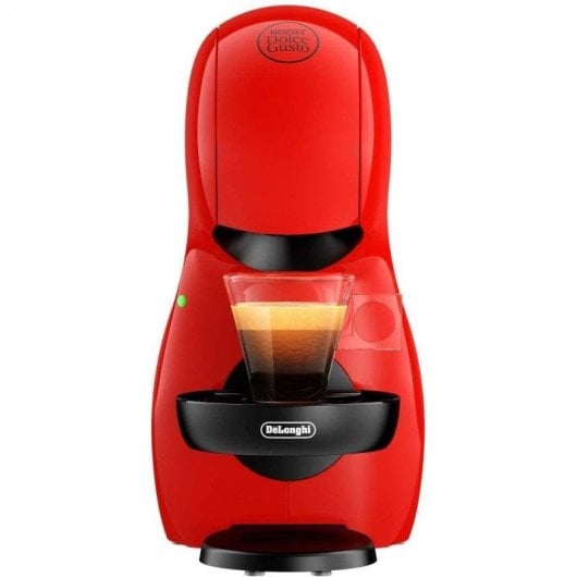 Cafeteira Cápsulas DeLonghi Piccolo XS 0,8L 15 bar Auto-Off Compacta Vermelha