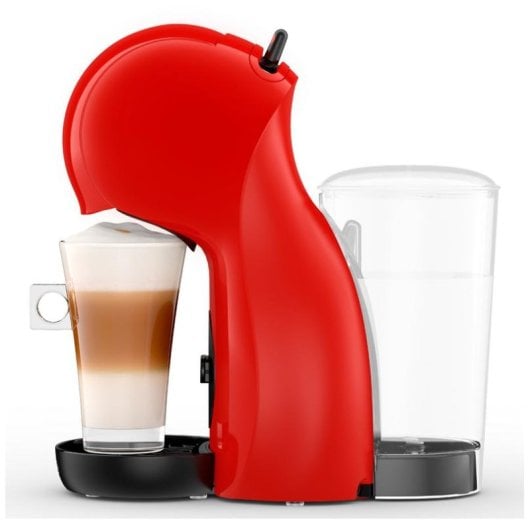 Cafeteira Cápsulas DeLonghi Piccolo XS 0,8L 15 bar Auto-Off Compacta Vermelha