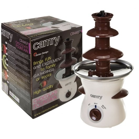 Camry CR 4457 Fonte de Chocolate 190W Branca
