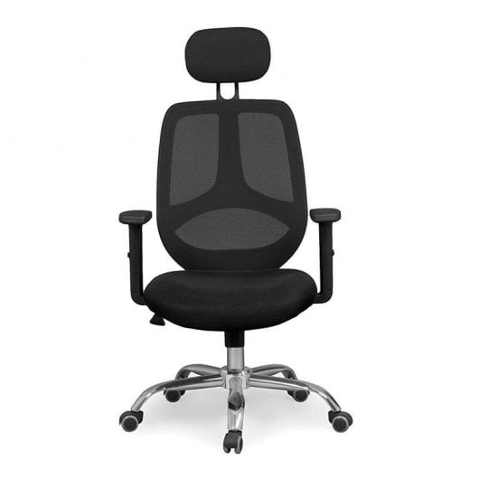 JsHome Soul Cadeira de Escritório Ergonómica Preto