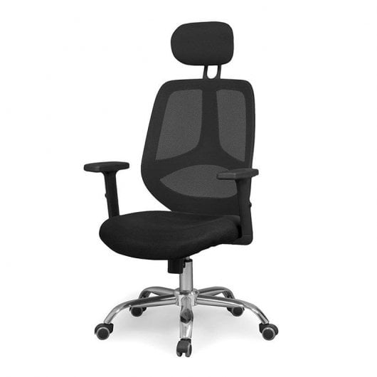 JsHome Soul Cadeira de Escritório Ergonómica Preto