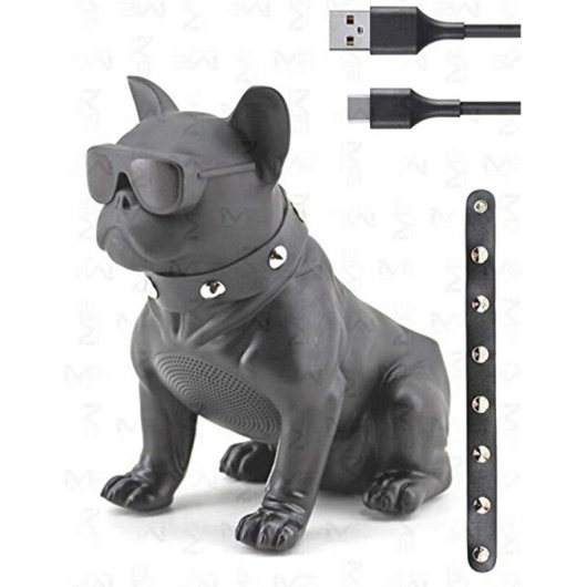 Klack Bullkdog Altavoz Bluetooth Negro Pequeño