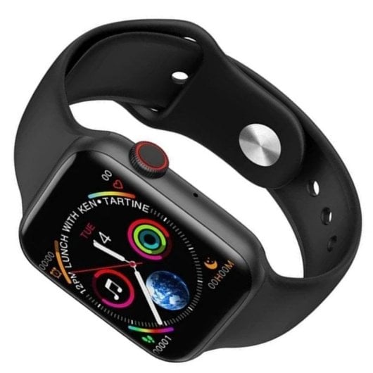 Klack GK500 Bluetooth 44mm Ecrã TFT Preto Monitor de SpO2, Pulsação, Sono, Pressão