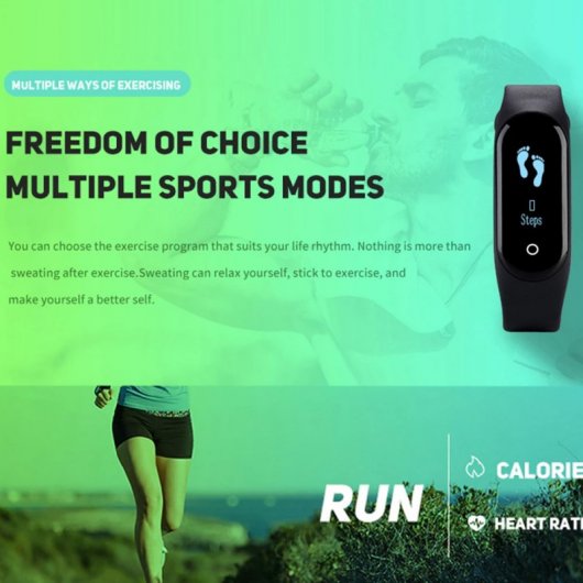 Klack MK4 Smartband Negra