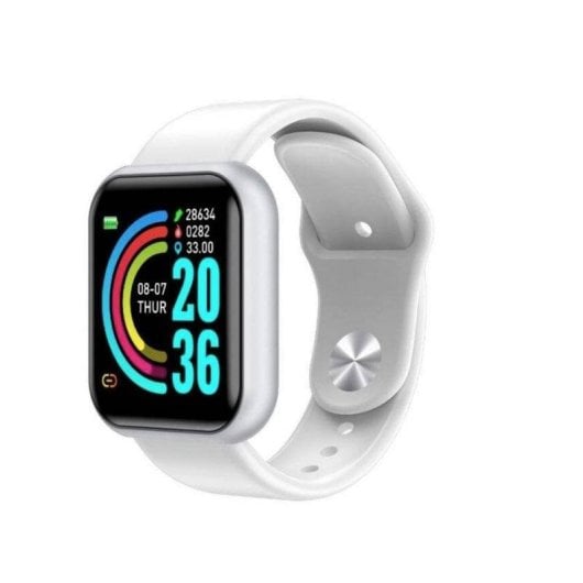 Klack LK8 Bluetooth Smartwatch Caixa e Pulseira Cinza Monitorização de Sono