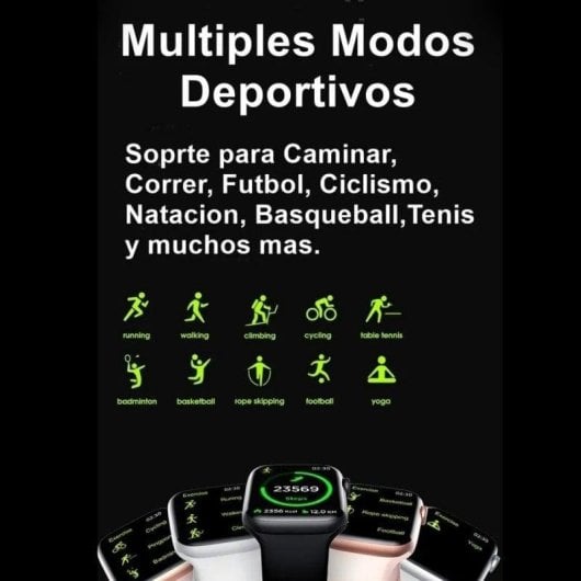 Klack WK26 Reloj Smartwatch Blanco