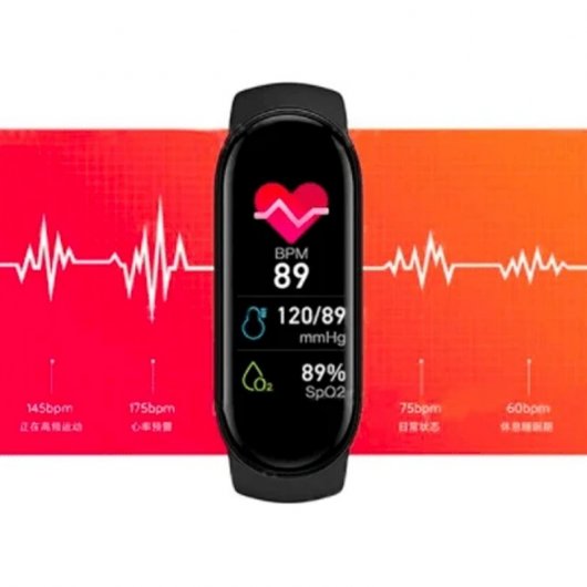 Klack MK6 Smartband Negra