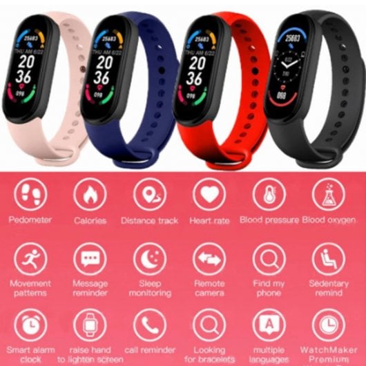 Klack MK6 Smartband Negra