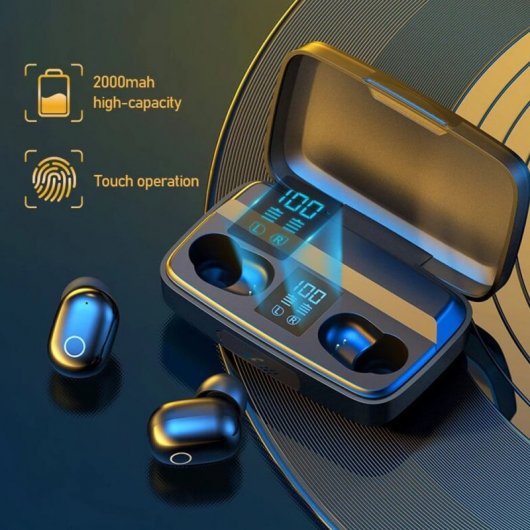 Klack AK10S Auriculares Inalámbricos Negro