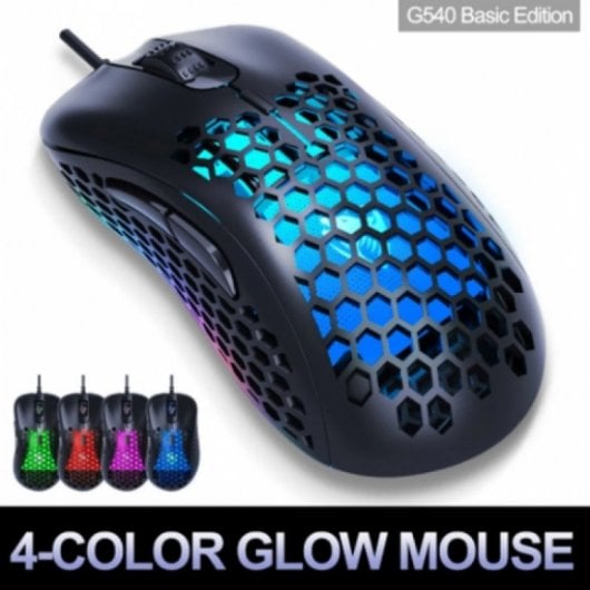 Klack GK540 Rato Gaming RGB Preto