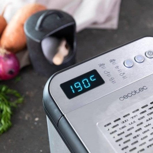 Fritadeira Cecotec Cleanfry Luxury 3000 3.2L 2400W com Filtro OilClean e 5 Programas