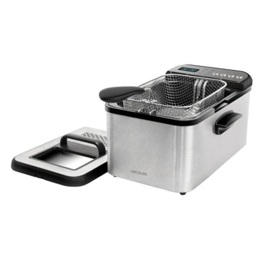 Fritadeira Cecotec Cleanfry Luxury 3000 3.2L 2400W com Filtro OilClean e 5 Programas