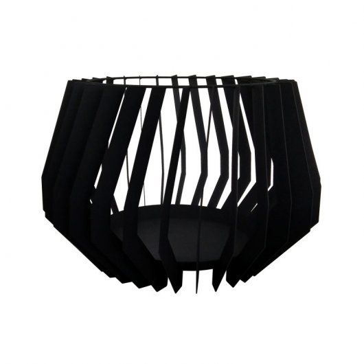 Purline EFP65 Brasero de Exterior Acero Negro