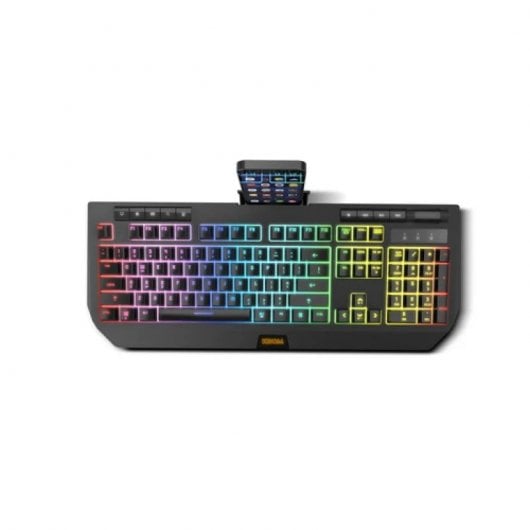 Tastiera da gioco semi-meccanica NOX Krom Gaming Kuma RGB (PT)