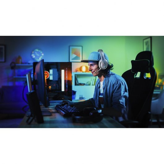 NGS GHX-515 Auriculares Gaming RGB Multiplataforma Blancos
