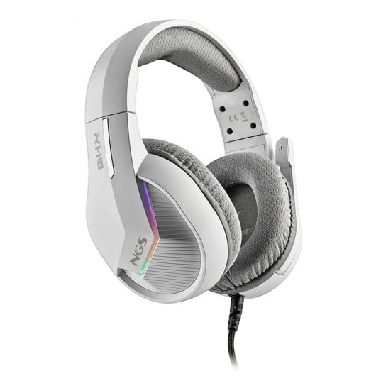 NGS GHX-515 Auriculares Gaming RGB Multiplataforma Blancos
