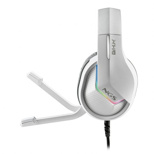 NGS GHX-515 Auriculares Gaming RGB Multiplataforma Blancos
