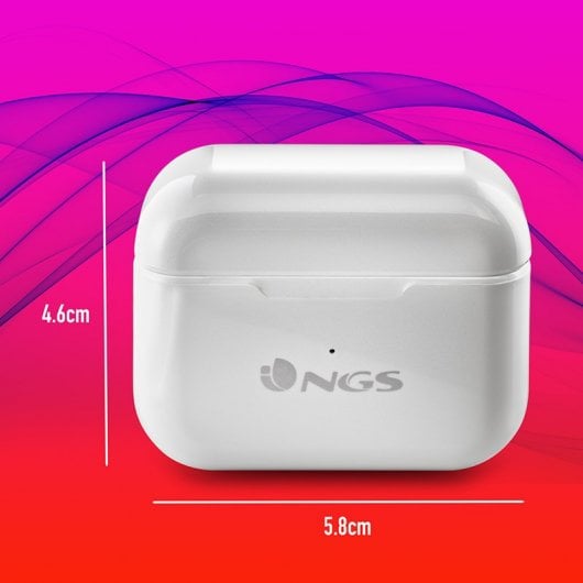 NGS Artica Bloom Auriculares Bluetooth TWS Blancos