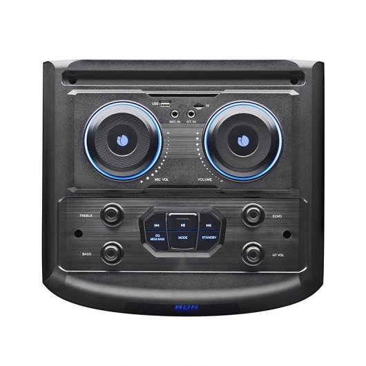 NGS WILD DUB 2 Altoparlante portatile stereo Nero 800 W