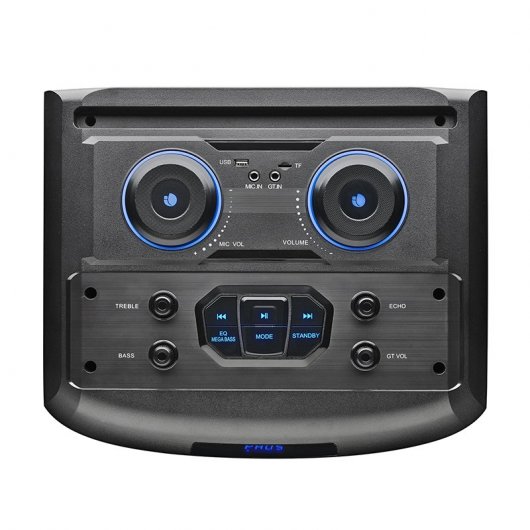 NGS WILD DUB 3 Altoparlante portatile stereo Nero 1200 W