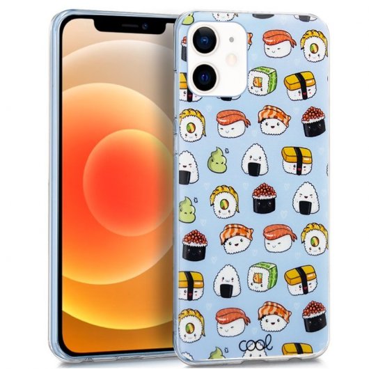 Coque Cool Sushi Drawings pour iPhone 12 Mini