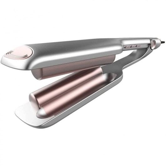 Lockenstab Cecotec Bamba RitualCare 2000 Summer Waves Keramik Turmalin 25mm 160-200°C 3 Stufen Ionen Silber