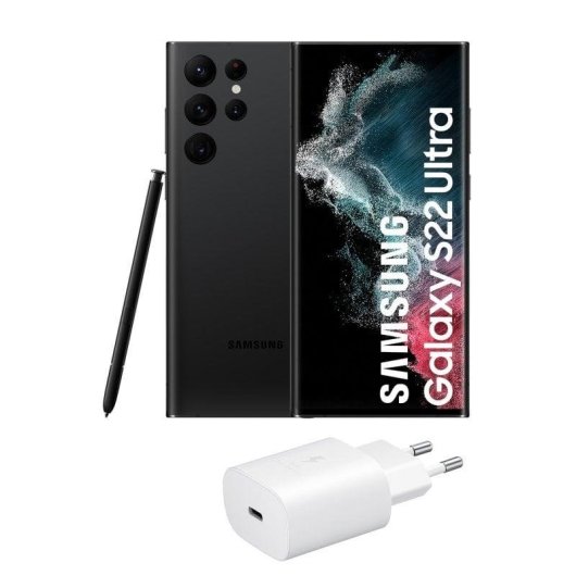 Samsung Galaxy S22 Ultra 5G 128GB 8GB 6,8" Negro con S Pen