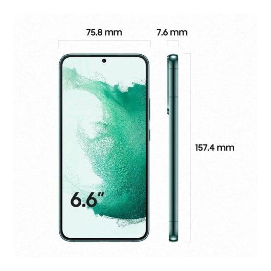 Samsung Galaxy S22 Plus 5G 8GB 6.6" 256GB Verde Duplo SIM