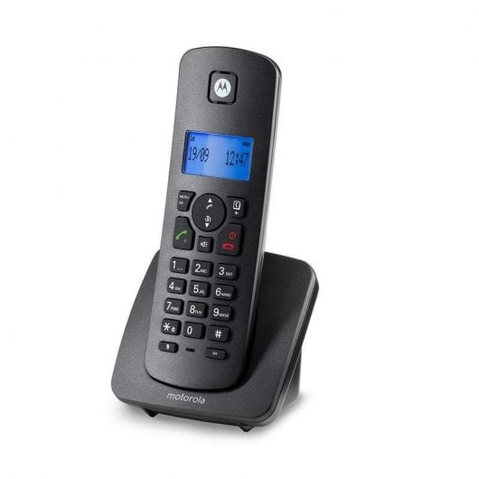 Motorola C4201 Combo telefono fisso + telefono cordless DETC Nero