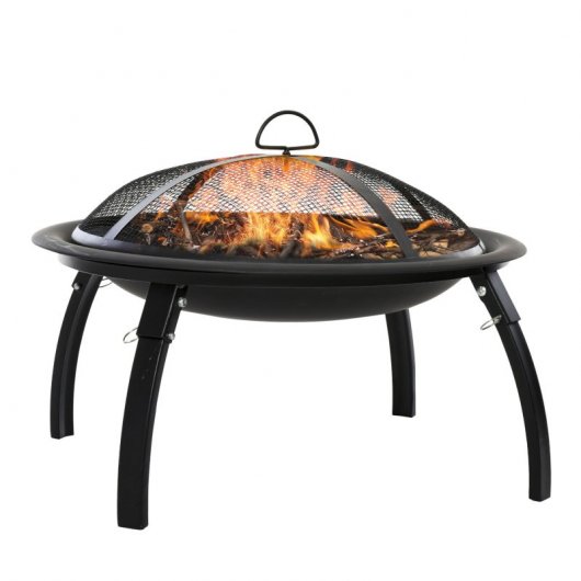 Outsunny Brasero Barbacoa Exterior 56cm