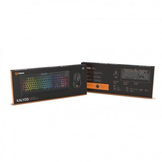 NOX Krom Kalyos RGB Gaming-Tastatur- und Maus-Set (PT)