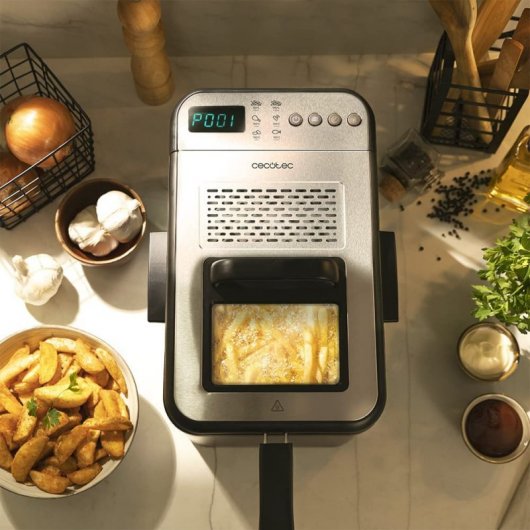 Cecotec Cleanfry Luxury 4000 Freidora 4.2L 3270W Acero Inoxidable