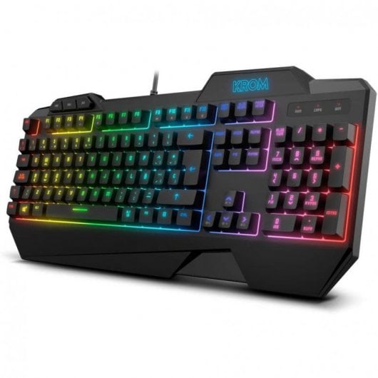 NOX Krom Krusher RGB Conjunto Gaming de Rato + Teclado Semi-Mecânico (PT)